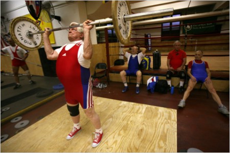 The Olympic lifts can augment training programs for older gents.